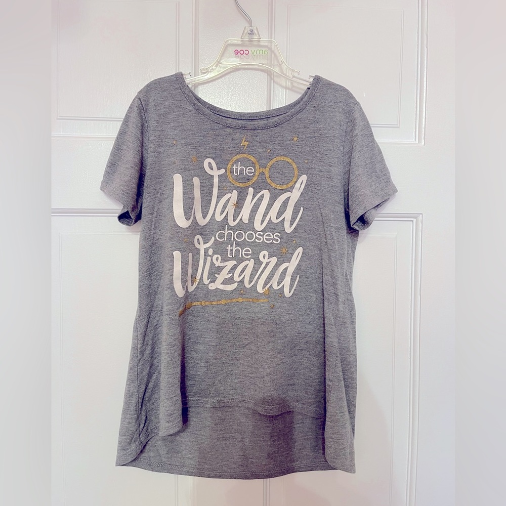 Harry Potter shirt - Kids size 10/12 - Gray